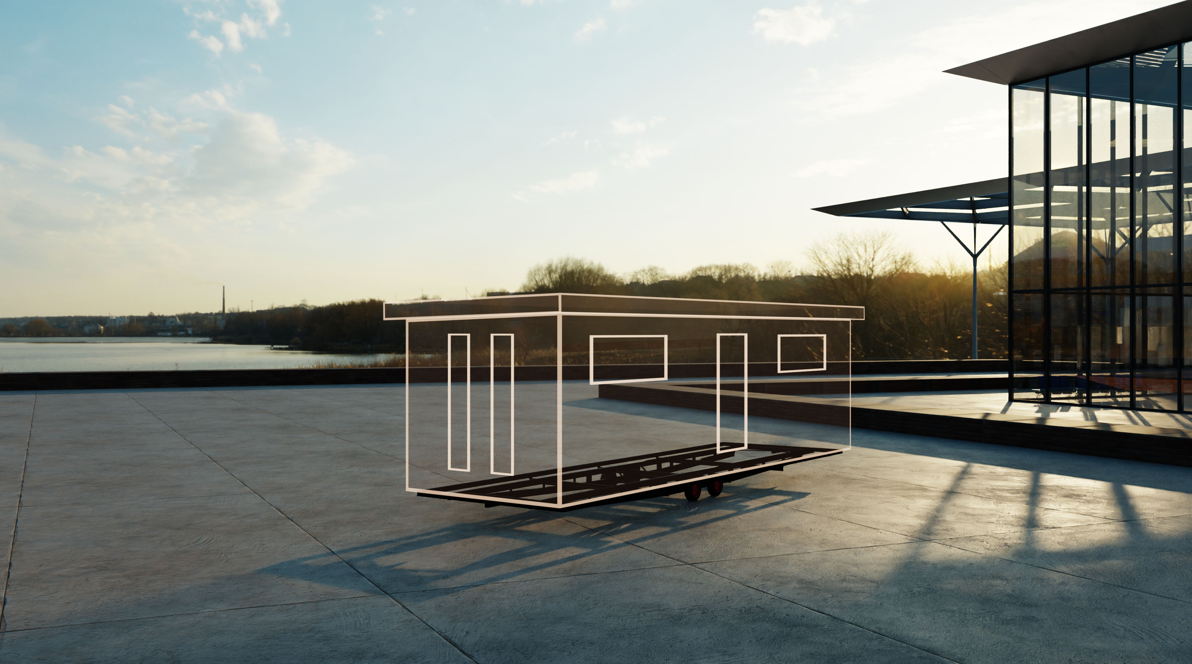 Reliable chassis for mobile homes Thomassen Metaalbouw